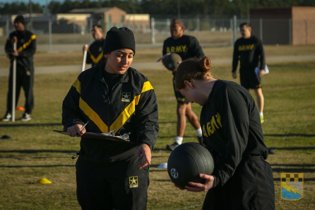 "Lightning" brigade runs field trials for Army Combat Fitness Test