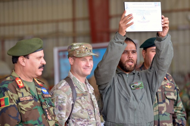 Afghan pilots ready for flight