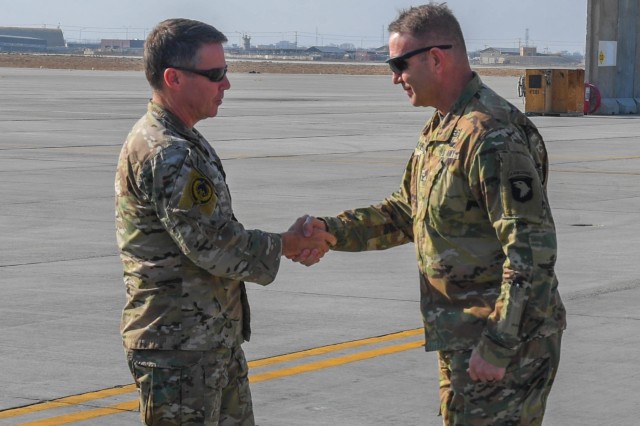 Gen. Austin S. Miller Visit