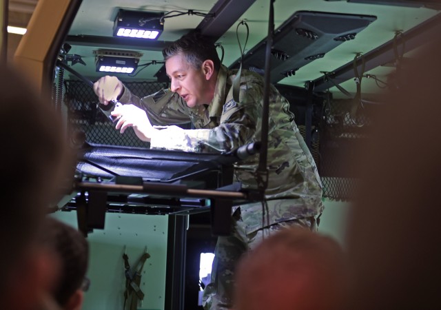 Wyoming Army National Guard Soldiers gear up for combat lifesaving