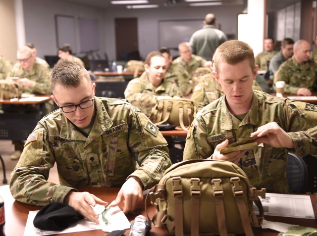 Wyoming Army National Guard Soldiers gear up for combat lifesaving