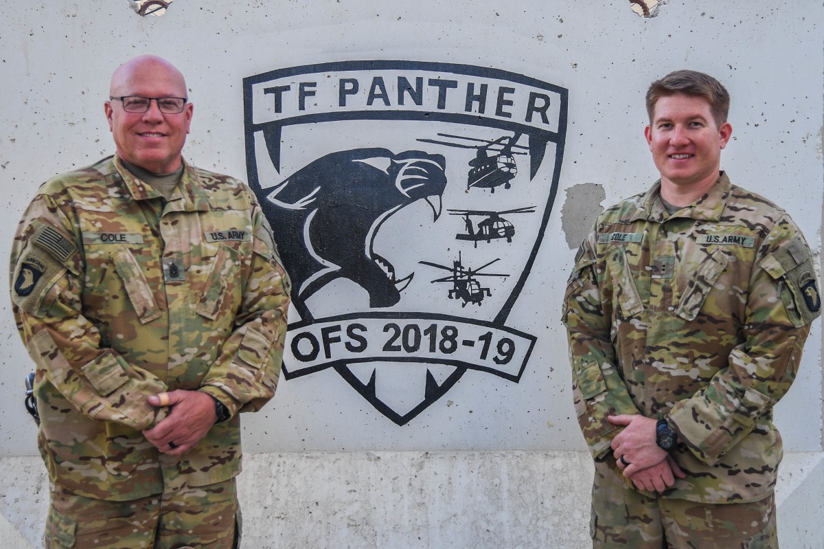 Like Father Like Son: National Guard Soldiers Serve, Deploy Together ...