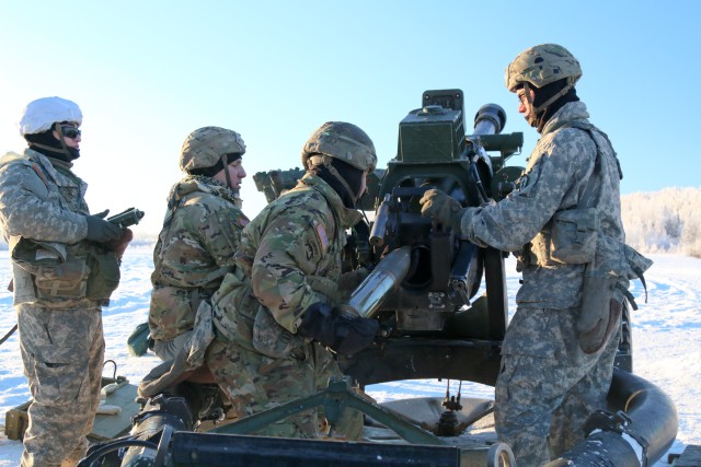 Spartans certify their 105mm howitzers 