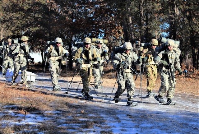 Photo Essay: Students build snowshoeing skills during cold-weather ...