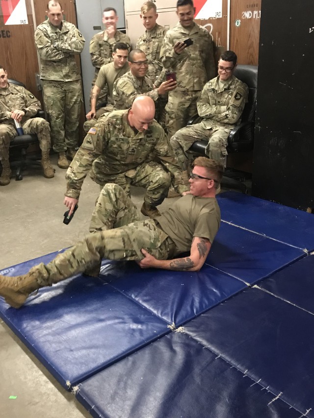 218th Military Police Company trains soldiers on deployment civil control