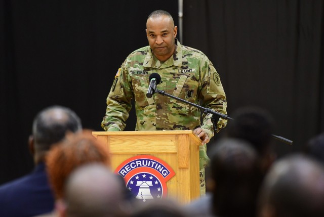 More than 150 join Recruiting Command leaders Jan. 11 in celebrating King Jr.'s birthday