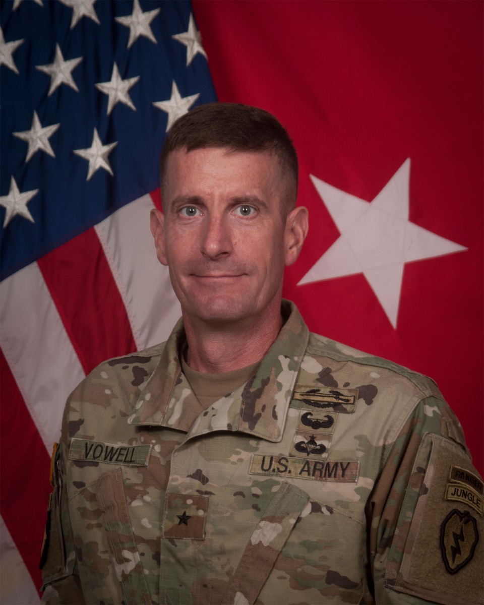 Brig. Gen. Joel B. Vowell, 25th ID Deputy Commanding Officer-Operations ...