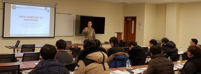 Public Health Command-Pacific leads a Pest Management Recertification Course