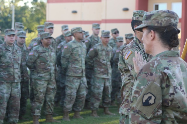 Army Reserve-Puerto Rico Soldiers return home