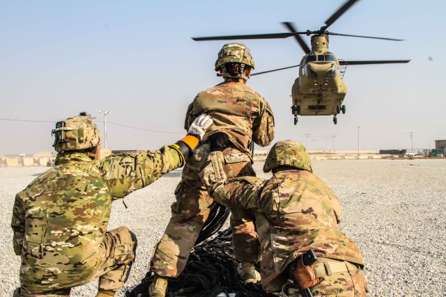 Up, Up, and away! Lifeliners sustain the warfighter through slingload Operations