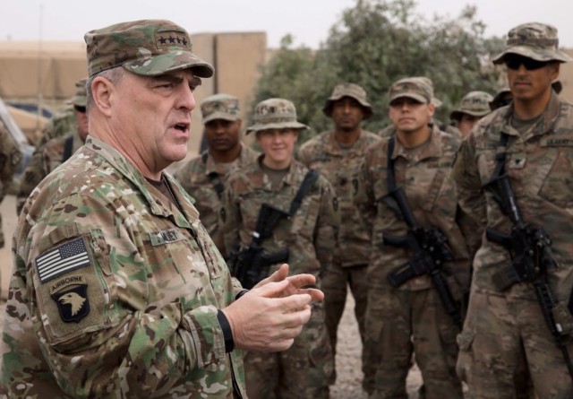 Army gains in readiness are just the beginning, chief of staff says
