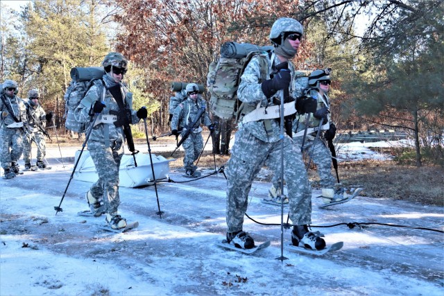 CWOC students complete snowshoe training, familiarization during class ops at Fort McCoy