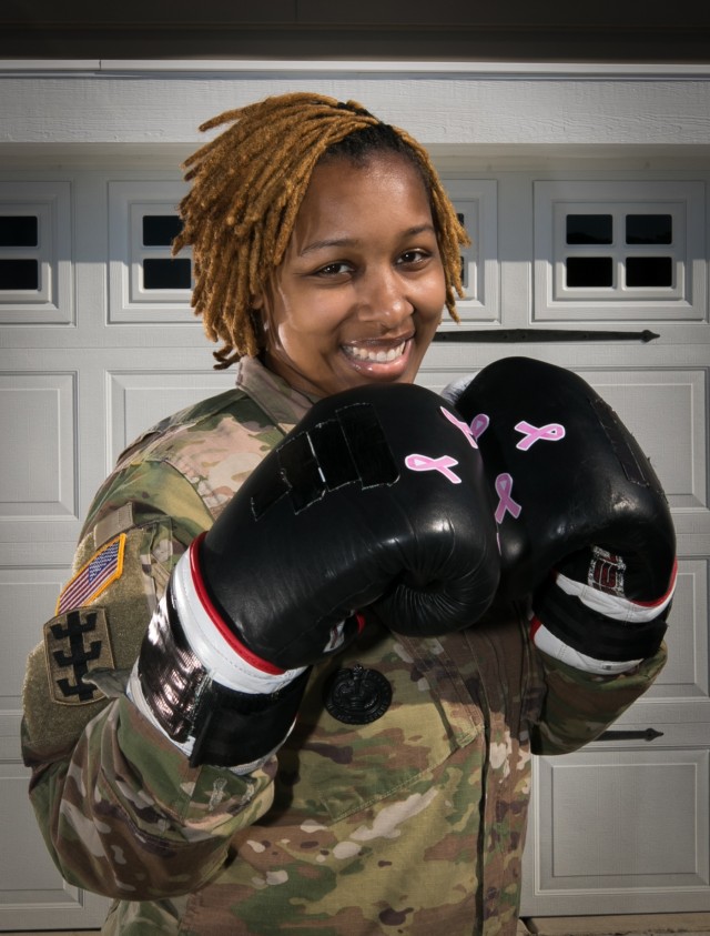Fort Bragg Soldier, breast cancer survivor, fights on