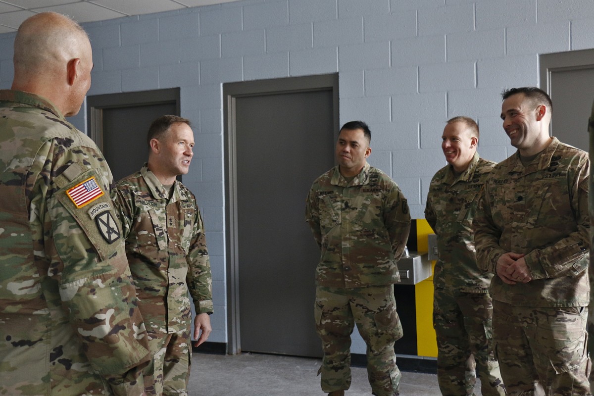 Mountain Sappers meet MG Milhorn | Article | The United States Army