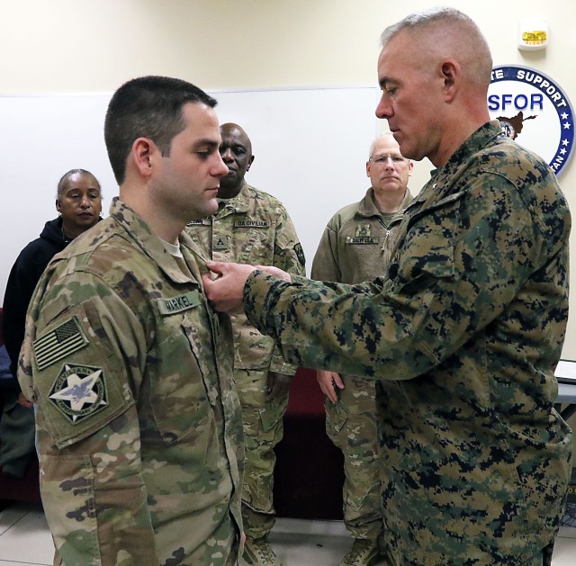 Dcma Employee Honored In Afghanistan 