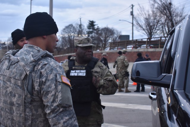 New York National Guard Soldiers, Airmen assist law enforcement in security missions