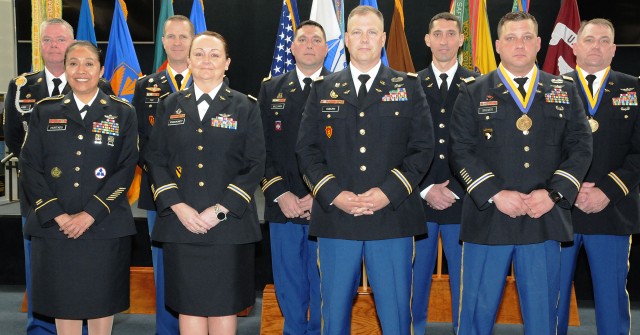 16 Soldiers, 2 civilians retire at quarterly ceremony
