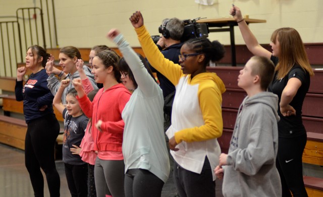 Special cheerleaders head to world games