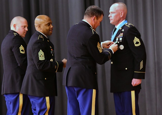 Four Fort Knox Soldiers inducted in quarterly Sergeant Audie Murphy Club ceremony