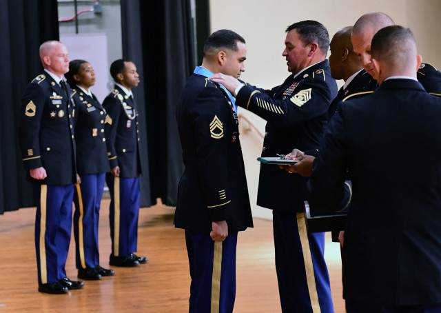 Four Fort Knox Soldiers inducted in quarterly Sergeant Audie Murphy Club ceremony