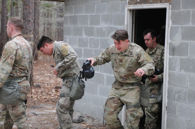 Gator Paratroopers Conduct CBRNE Training