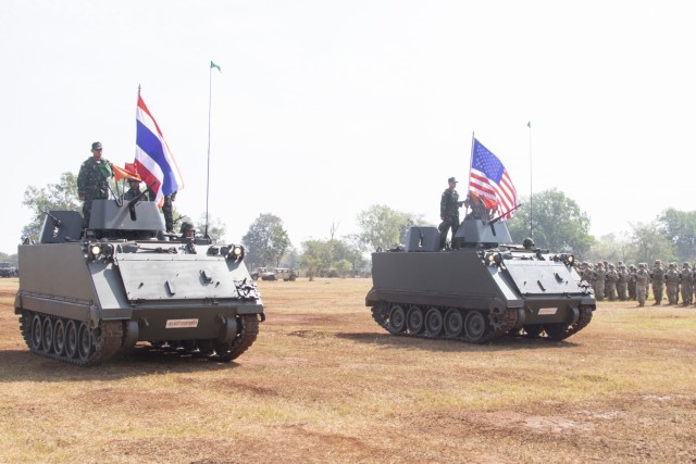 U.S. and Royal Thai Army soldiers begin bilateral exercise