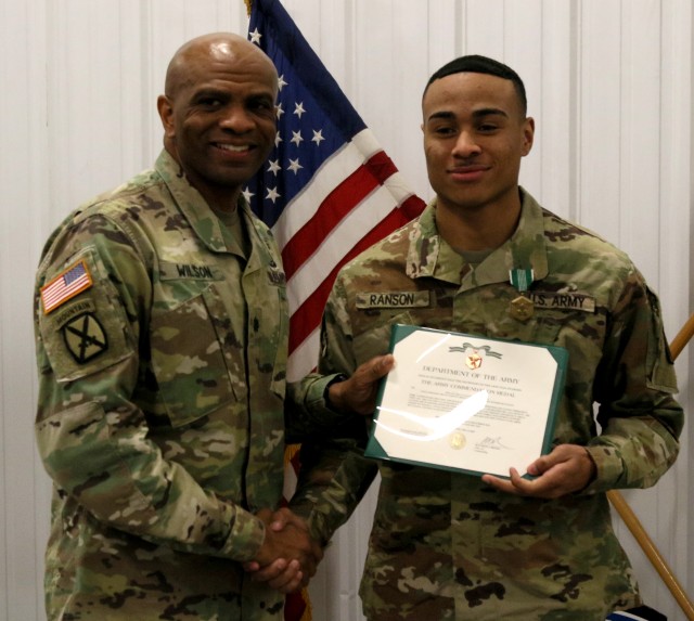 10th Mountain Soldier saves the life of Texas woman