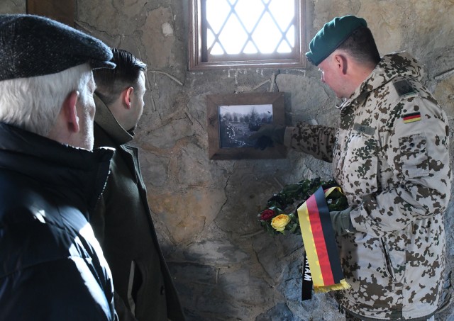 Photos: German Soldiers honor WWII POWs buried at Fort Knox