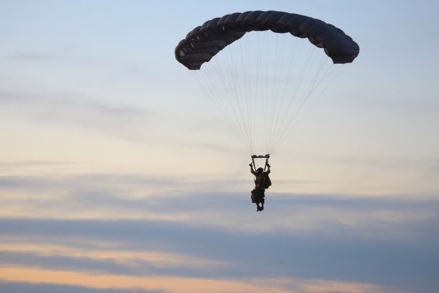 1st SFG(A) Green Berets drop into Yuma Proving Grounds