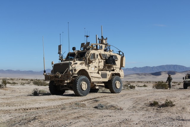 Electronic Warfare Tactical Vehicle at NTC