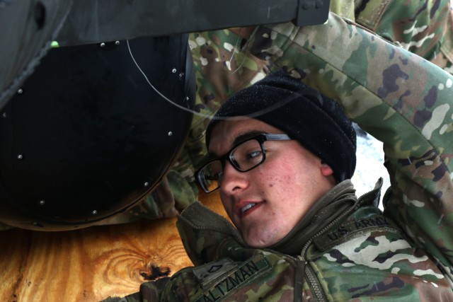 1st CAB prepare aircraft in Belgium in support of Atlantic Resolve