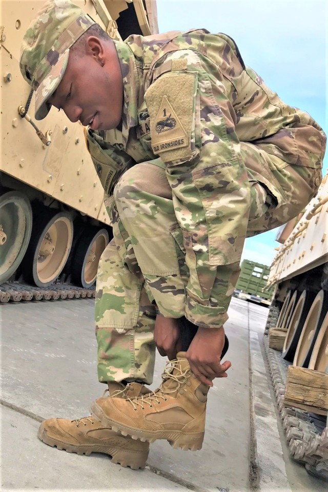 Iron Soldiers pave the way in Army footwear