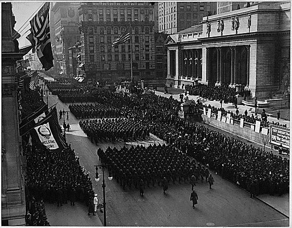 Hell Fighters receive heroes' welcome 100 years ago in New York