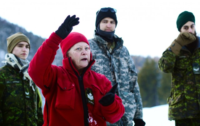 Army National Guard Soldiers learn arctic survival from northern neighbors