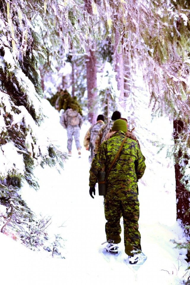 Army National Guard Soldiers learn arctic survival from northern neighbors