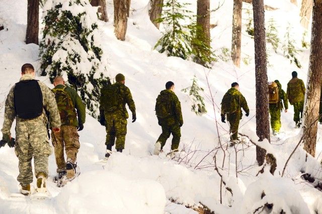 Army National Guard Soldiers learn arctic survival from northern neighbors