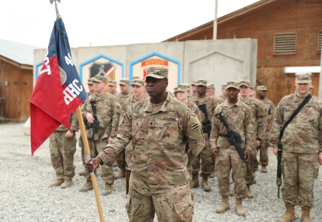 "Volunteers" patching ceremony
