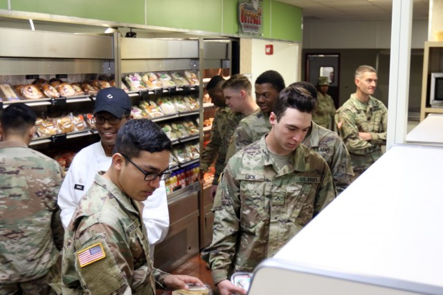 Modern culinary outpost kiosks tested at Fort Stewart