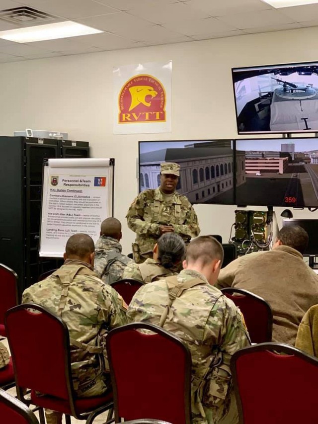 'Shadow battalion' Soldiers complete training with RVTT simulator at Fort McCoy