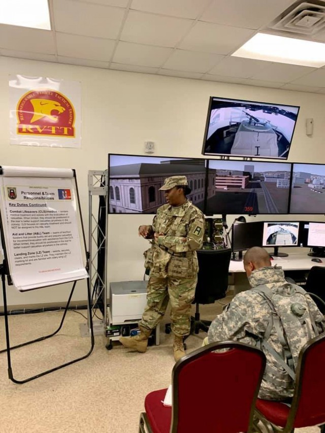 'Shadow battalion' Soldiers complete training with RVTT simulator at Fort McCoy