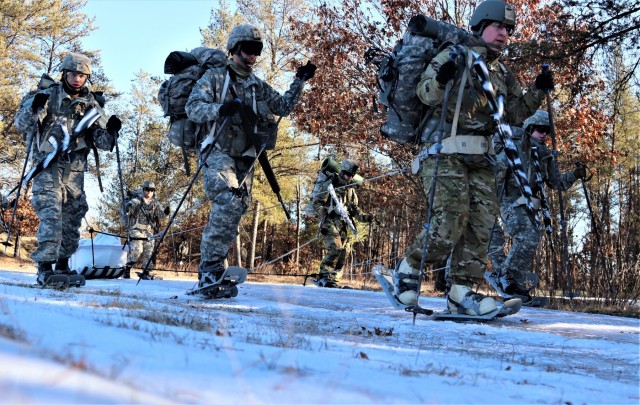 CWOC students complete snowshoe training, familiarization during class ops at Fort McCoy