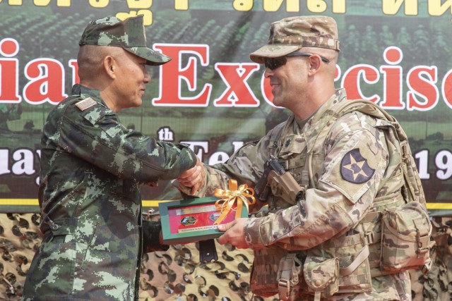 U.S. and Thai armies complete exercise Hanuman Guardian 19