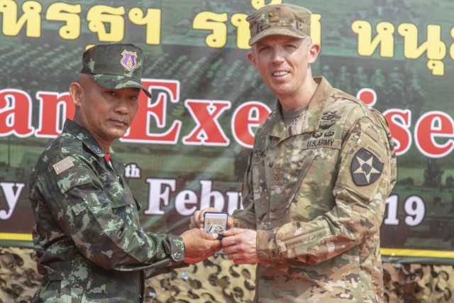 U.S. and Thai armies complete exercise Hanuman Guardian 19