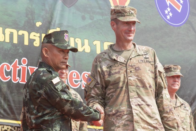 U.S. and Thai armies complete exercise Hanuman Guardian 19