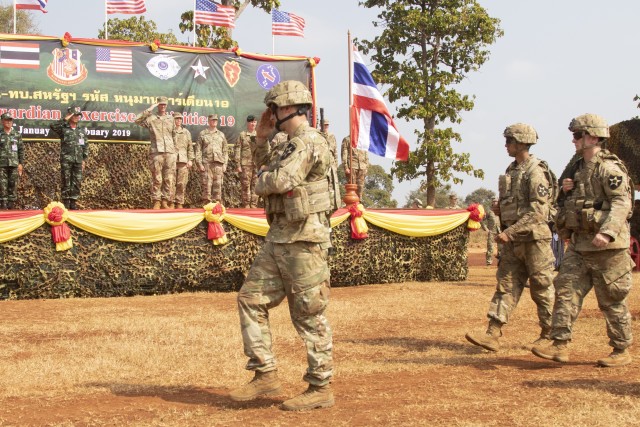 U.S. and Thai armies complete exercise Hanuman Guardian 19