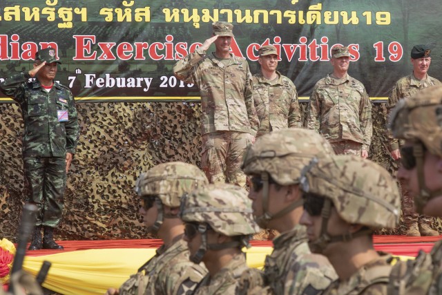 U.S. and Thai armies complete exercise Hanuman Guardian 19