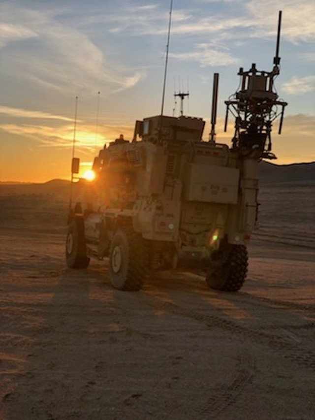 Newest electronic warfare vehicle tested at Fort Irwin