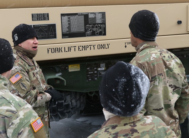 10th Sustainment Brigade, Vermont National Guard Partners Conduct Class 3 Training
