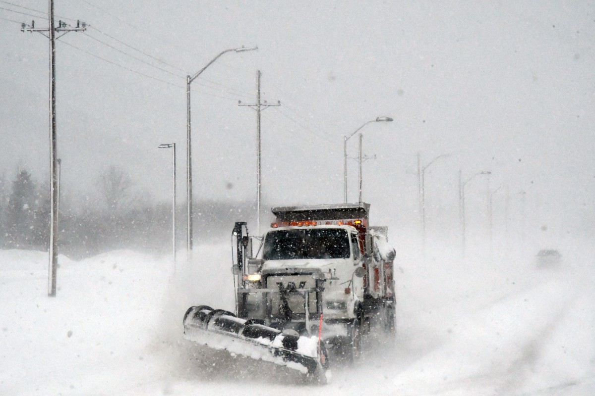 Fort Drum Public Works cautions motorists to steer clear of snow plows