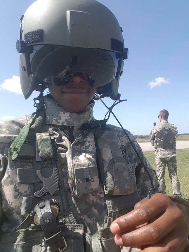 Nevada Guard's 1st African -American Black Hawk pilot takes flight